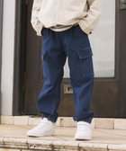 【グローバルワーク/GLOBAL WORK / KIDS】のスゴラクストレッチカーゴパンツ/キッズ/611237 人気、トレンドファッション・服の通販 founy(ファニー) ファッション Fashion キッズファッション Fashion for Kids ボトムス Bottoms アウトドア Outdoor Clothing カーディガン Cardigan, Knitwear シンプル Simple, Minimal スウェット / スエット Sweatshirt, Sweatwear スタイリッシュ Stylish, Fashionable ストレッチ Stretch, Stretchy Fabric ワイド Wide, Wide Fit 吸水 Absorbent, Quick-Dry thumbnail 中濃デニム85|ID: prp329100004877085 ipo3291000000036379786