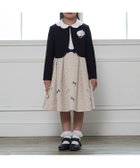 【ナルミヤ オンライン/NARUMIYA ONELINE / KIDS】の【フォーマル】ジャガードリボンOP+衿つきJKセット 人気、トレンドファッション・服の通販 founy(ファニー) ファッション Fashion キッズファッション Fashion for Kids ガーリー Girly, Feminine Style ジャケット Jacket, Outerwear フォーマル Formal, Dressy ポケット Pocket, Pocket Detail リボン Ribbon, Bow エレガント 上品 Elegant thumbnail ベージュ|ID: prp329100004877090 ipo3291000000036379814