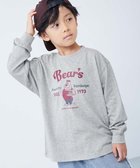 【デビロック/devirock / KIDS】の綿100% デビラボ BIGシルエット プリント袖リブ 長袖Tシャツ 子供服 キッズ 26SS 人気、トレンドファッション・服の通販 founy(ファニー) ファッション Fashion キッズファッション Fashion for Kids ストレッチ Stretch, Stretchy Fabric デニム Denim, Jeans Material 長袖 Long Sleeve, Full Sleeve プリント Print, Printed Pattern ベーシック Basic, Essential 2026年 2026 thumbnail 004-ベア-杢グレー|ID: prp329100004877093 ipo3291000000036379842
