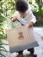 【ジェイミー ケイ/JAMIE KAY】の【ONLINE限定カラーあり】JKベア レッスンバッグ 人気、トレンドファッション・服の通販 founy(ファニー) ファッション Fashion レディースファッション Fashion for Women バッグ Bags シューズ Shoes, Footwear スマート Smart, Elegant チェック Check, Plaid, Tartan 定番 Standard, Basic Item ポケット Pocket, Pocket Detail 無地 Plain, Solid Color thumbnail BLU[086]|ID: prp329100004877095 ipo3291000000036379869