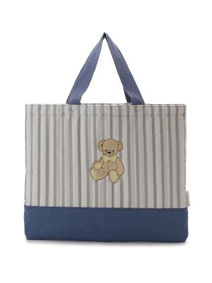 【ジェイミー ケイ/JAMIE KAY】の【ONLINE限定カラーあり】JKベア レッスンバッグ インテリア・キッズ・メンズ・レディースファッション・服の通販 founy(ファニー) 　ファッション　Fashion　レディースファッション　Fashion for Women　バッグ　Bags　シューズ　Shoes, Footwear　スマート　Smart, Elegant　チェック　Check, Plaid, Tartan　定番　Standard, Basic Item　ポケット　Pocket, Pocket Detail　無地　Plain, Solid Color　NVY[089]|ID: prp329100004877095 ipo3291000000036379870