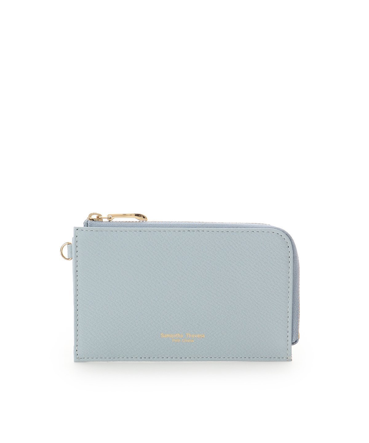 【サマンサタバサ プチチョイス/SamanTha Thavasa PeTiT Choice】のシンプル薄マチ マルチケース インテリア・キッズ・メンズ・レディースファッション・服の通販 founy(ファニー) 　ファッション　Fashion　レディースファッション　Fashion for Women　おすすめ　Recommended / Our Picks　コンパクト　Compact, Small Size　シンプル　Simple, Minimal　ポケット　Pocket, Pocket Detail　ライトブルー|ID: prp329100004877106 ipo3291000000036379935