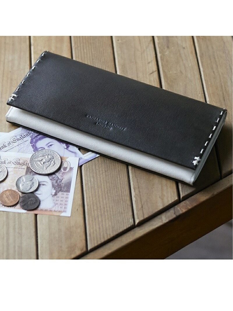 【その他のブランド/Other】のKATHARINE HAMNETT LONDON/フラップ ロングウォレット 人気、トレンドファッション・服の通販 founy(ファニー) 　ファッション　Fashion　レディースファッション　Fashion for Women　おすすめ　Recommended / Our Picks　イエロー　Yellow　ジップ　Zip, Zipper　スマート　Smart, Elegant　フラップ　Flap, Flap Pocket　ポケット　Pocket, Pocket Detail　財布　Wallet, Purse　 other-1|ID: prp329100004877110 ipo3291000000036379969