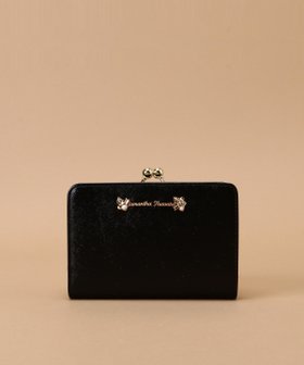 【サマンサタバサ/SamanTha Thavasa】のラメレザービジュー 口金折財布 人気、トレンドファッション・服の通販 founy(ファニー) ファッション Fashion レディースファッション Fashion for Women ミニ財布・二つ折り財布 Wallets & Card Cases ビジュー Bijou, Jewel-like Accent 財布 Wallet, Purse |ID:prp329100004877116
