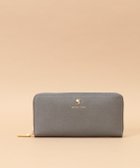 【サマンサタバサ/SamanTha Thavasa】のPomme d espoir ポムディスポワール バイカラーラウンドジップ長財布 ダークグレー|ID: prp329100004877122 ipo3291000000036380062
