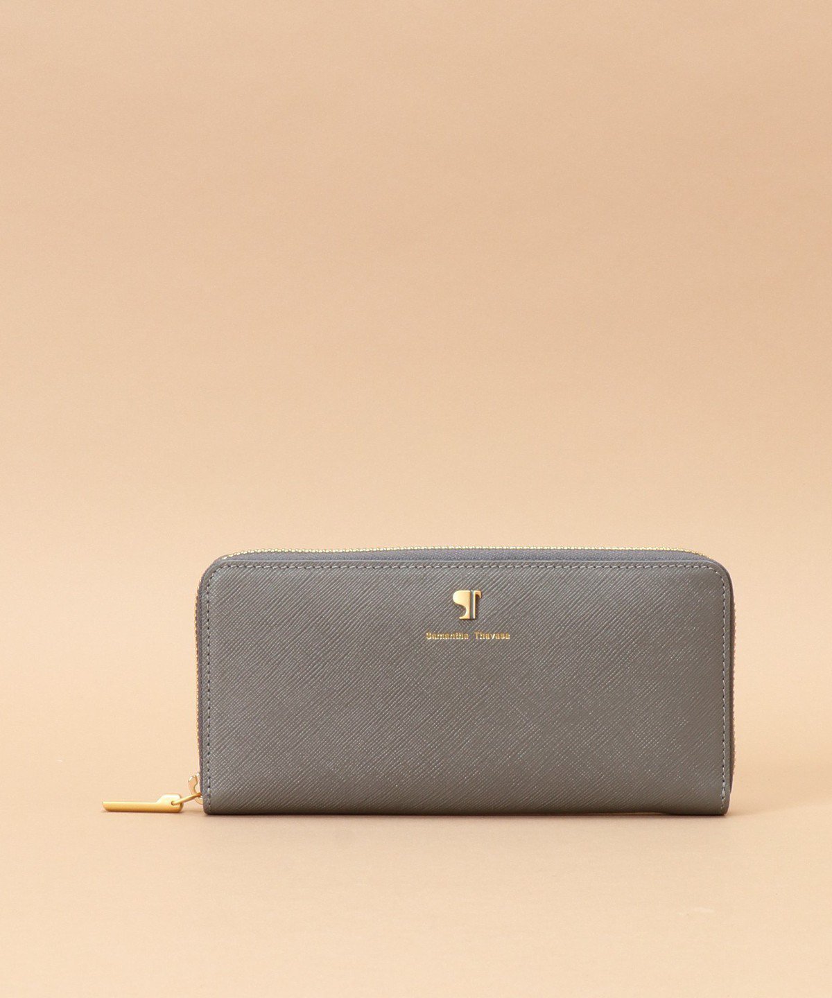 【サマンサタバサ/SamanTha Thavasa】のPomme d espoir ポムディスポワール バイカラーラウンドジップ長財布 インテリア・キッズ・メンズ・レディースファッション・服の通販 founy(ファニー) 　ファッション　Fashion　レディースファッション　Fashion for Women　ミニ財布・二つ折り財布　Wallets & Card Cases　エレガント 上品　Elegant　財布　Wallet, Purse　ダークグレー|ID: prp329100004877122 ipo3291000000036380062