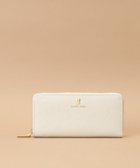 【サマンサタバサ/SamanTha Thavasa】のPomme d espoir ポムディスポワール バイカラーラウンドジップ長財布 オフホワイト|ID: prp329100004877122 ipo3291000000036380066