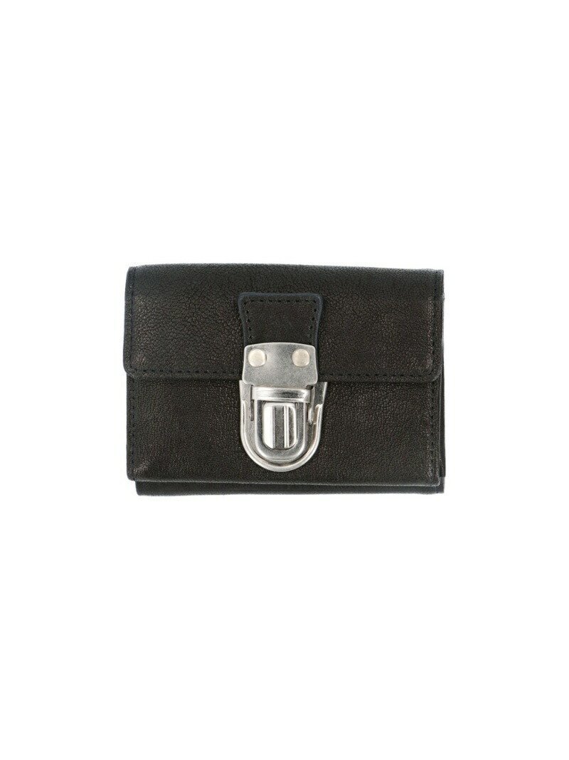 【パトリックステファン/PATRICK STEPHAN】のPATRICK STEPHAN / Leather trifold wallet cartable カルターブル レザー 財布 三つ折り インテリア・キッズ・メンズ・レディースファッション・服の通販 founy(ファニー) 　ファッション　Fashion　レディースファッション　Fashion for Women　ミニ財布・二つ折り財布　Wallets & Card Cases　ウォレット　Wallet　フロント　Front, Front Design　メタル　Metal, Metal Parts　モダン　Modern, Contemporary　エレガント 上品　Elegant　財布　Wallet, Purse　S.BLACK|ID: prp329100004877127 ipo3291000000036380091