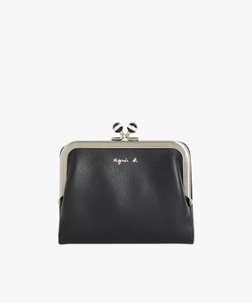 【アニエスベー ファム/agnes b. FEMME】のレザー がま口 ミニ ウォレット Irene PAW07-06 人気、トレンドファッション・服の通販 founy(ファニー) ファッション Fashion レディースファッション Fashion for Women ウォレット Wallet コンパクト Compact, Small Size ボーダー Border, Stripe ポケット Pocket, Pocket Detail 財布 Wallet, Purse |ID:prp329100004877128