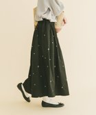 【アイテムズアーバンリサーチ/ITEMS URBAN RESEARCH】のエンブロイダリーギャザースカート 人気、トレンドファッション・服の通販 founy(ファニー) ファッション Fashion レディースファッション Fashion for Women スカート Skirts 2026年 2026 エンブロイダリー Embroidery Design ギャザー Gathered, Ruffled シンプル Simple, Minimal リラックス Relax, Relaxed Fit エレガント 上品 Elegant 夏 Summer S/S・春夏 SS, Spring/Summer, Warm Season thumbnail ブラック|ID: prp329100004877345 ipo3291000000036382322