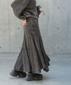 【ページボーイ/PAGEBOY】のマルデニイレヘムスカート 人気、トレンドファッション・服の通販 founy(ファニー) ファッション Fashion レディースファッション Fashion for Women スカート Skirts カットソー Cut and Sewn Top ストレッチ Stretch, Stretchy Fabric デニム Denim, Jeans Material ヘムライン Hemline, Bottom Cut ランダム Random, Irregular 夏 Summer thumbnail ブラック09|ID: prp329100004877349 ipo3291000000036382335