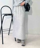 【アズノウアズ プラス/AS KNOW AS plus】の0『セットアップ対応アイテム』スフレ Iラインロングスカート 人気、トレンドファッション・服の通販 founy(ファニー) ファッション Fashion レディースファッション Fashion for Women セットアップ Matching Sets スカート・ミニ/ミディ/マキシ Skirts / Mini, Midi & Maxi Skirts スカート Skirts ロングスカート Long Skirts / Maxi & Midi Skirts スリット Slit, Slit Detail セットアップ Set-Up, Coordinated Outfit トレンド Trend, Trending Now パーカー Hoodie, Parka ロング Long, Long-Length 再入荷 Restock / Back in Stock thumbnail モクグレー|ID: prp329100004877357 ipo3291000000036382361