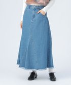 【ビームス ハート/BEAMS HEART】のリメイク風 デニム フレア スカート ロング 25AW 春まで着られる セール 人気、トレンドファッション・服の通販 founy(ファニー) ファッション Fashion レディースファッション Fashion for Women スカート Skirts Aライン・フレアスカート A-Line & Flared Skirts 2025年 2025 2025-2026秋冬・A/W Autumn/Winter 2025–26 AW25–26 コンパクト Compact, Small Size スニーカー Sneakers, Trainers ダメージ Distressed, Destroyed デニム Denim, Jeans Material フレア Flare, Flared ミュール Mule, Backless Shoes リメイク Remake, Reconstructed ロング Long, Long-Length 春 Spring thumbnail BLUE|ID: prp329100004877364 ipo3291000000036382386