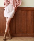 【セゾンドパピヨン/SAISON DE PAPILLON】のツイード生地ペチパン付きミニスカート 人気、トレンドファッション・服の通販 founy(ファニー) ファッション Fashion レディースファッション Fashion for Women スカート Skirts ミニスカート Mini Skirts コンパクト Compact, Small Size ツイード Twill, Twill Weave フレア Flare, Flared フロント Front, Front Design ミニスカート Mini Skirt, Short Skirt ラグジュアリー Luxury, Elegant 台形 A-Line, Trapezoid Shape A/W・秋冬 Autumn/Winter thumbnail ピンク|ID: prp329100004877365 ipo3291000000036382391