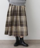【デッサン/Dessin】の【洗える】映えチェック柄ギャザースカート 人気、トレンドファッション・服の通販 founy(ファニー) ファッション Fashion レディースファッション Fashion for Women スカート Skirts ギャザー Gathered, Ruffled シューズ Shoes, Footwear スニーカー Sneakers, Trainers スマート Smart, Elegant チェック Check, Plaid, Tartan バランス Balance, Style Balance バレエ Ballet, Ballet Style フレア Flare, Flared ポケット Pocket, Pocket Detail 洗える Machine Washable thumbnail ブラウン|ID: prp329100004877366 ipo3291000000036382394