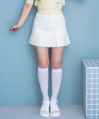 【レトロガール/RETRO GIRL】のアソートプリーツミニSK 人気、トレンドファッション・服の通販 founy(ファニー) ファッション Fashion レディースファッション Fashion for Women スカート Skirts おすすめ Recommended / Our Picks デニム Denim, Jeans Material トレンド Trend, Trending Now プリーツ Pleats, Pleated ワンポイント One Point, Statement Accent 定番 Standard, Basic Item thumbnail オフホワイト|ID: prp329100004877372 ipo3291000000036382414