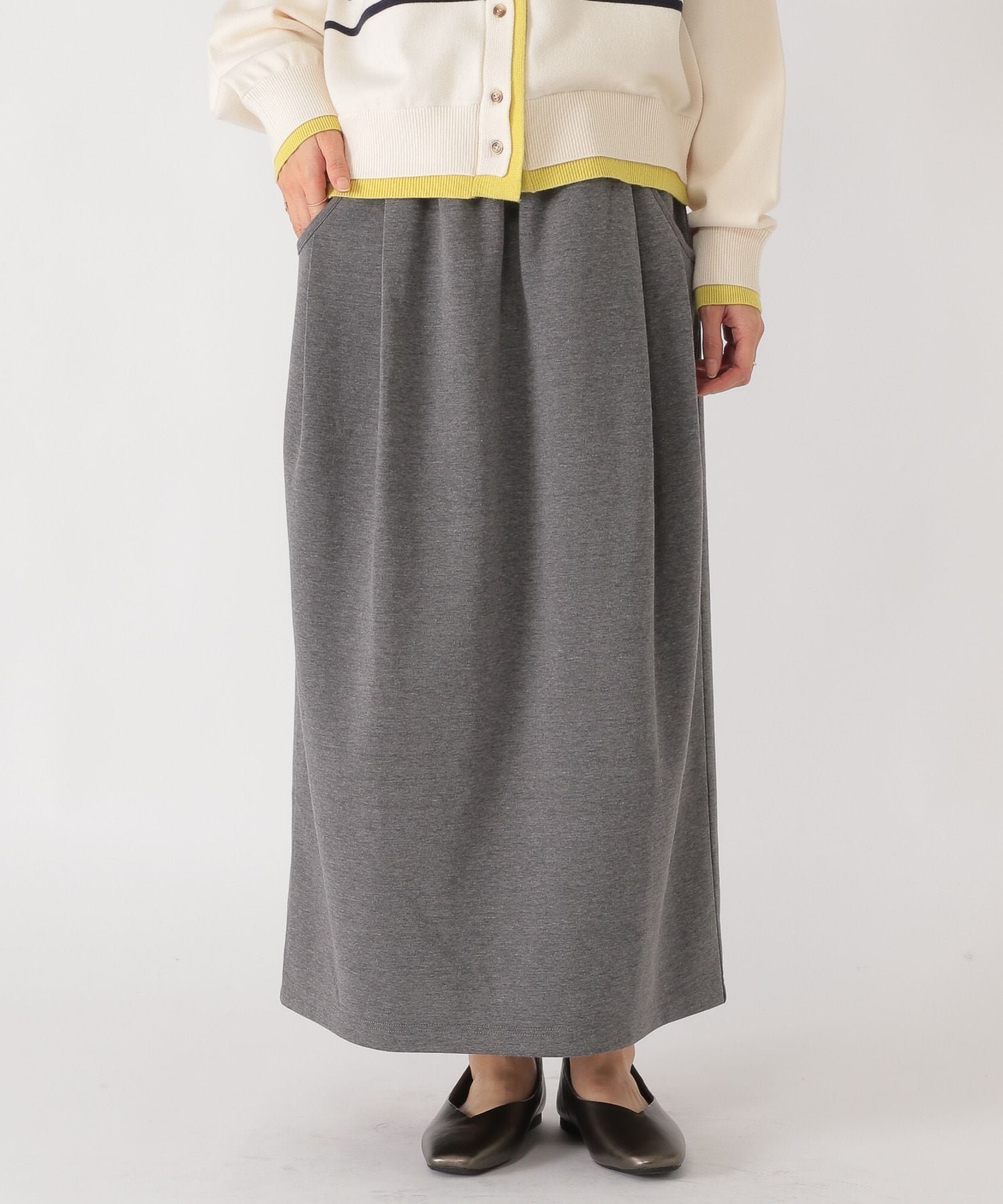 【スタディオ クリップ/studio CLIP】のダンボールコクーンスカート インテリア・キッズ・メンズ・レディースファッション・服の通販 founy(ファニー) 　ファッション　Fashion　レディースファッション　Fashion for Women　スカート　Skirts　おすすめ　Recommended / Our Picks　ガーリー　Girly, Feminine Style　コクーン　Cocoon, Cocoon Silhouette　ポケット　Pocket, Pocket Detail　チャコール18|ID: prp329100004877377 ipo3291000000036382442