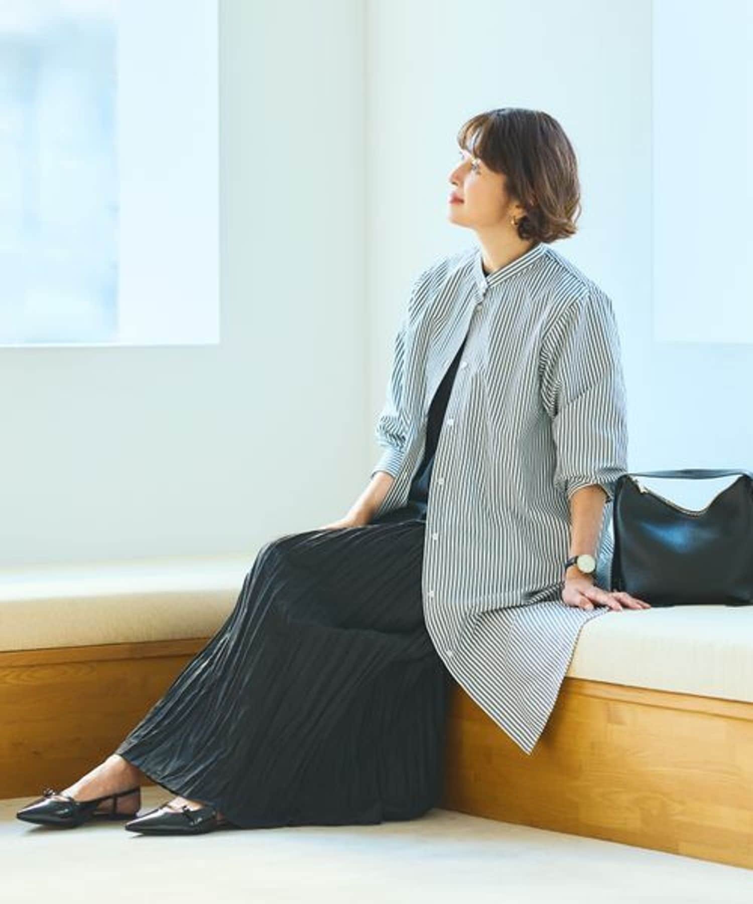 【スタディオ クリップ/studio CLIP】の《ウタオ》ワッシャープリーツスカート インテリア・キッズ・メンズ・レディースファッション・服の通販 founy(ファニー) 　ファッション　Fashion　レディースファッション　Fashion for Women　スカート　Skirts　プリーツスカート / 上品フェミニンスタイル　Pleated Skirts　おすすめ　Recommended / Our Picks　カットソー　Cut and Sewn Top　ストレート　Straight, Straight Cut　トレンド　Trend, Trending Now　バランス　Balance, Style Balance　ビッグ　Big, Oversized　プリーツ　Pleats, Pleated　ランダム　Random, Irregular　ワッシャー　Washer, Crinkled Finish　春　Spring　ブラック19|ID: prp329100004877381 ipo3291000000036382455