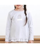 【ベベ オンライン ストア/BEBE ONLINE STORE / KIDS】の【スララク/防汚加工/オーガニックコットン】ときめきデザイン女の子長袖Tシャツ(80~130cm) 人気、トレンドファッション・服の通販 founy(ファニー) ファッション Fashion キッズファッション Fashion for Kids アンダー Underwear Essentials 春 Spring チェリー Cherry, Cherry Pattern ドット Polka Dot, Dot Pattern 人気 Popular, Best Seller 長袖 Long Sleeve, Full Sleeve フリル Frill, Ruffle フレンチ French, French Style リボン Ribbon, Bow S/S・春夏 SS, Spring/Summer, Warm Season 夏 Summer エレガント 上品 Elegant 2026年 2026 thumbnail 水色×リボン城刺しゅう×裾フリル|ID: prp329100004877464 ipo3291000000036384046