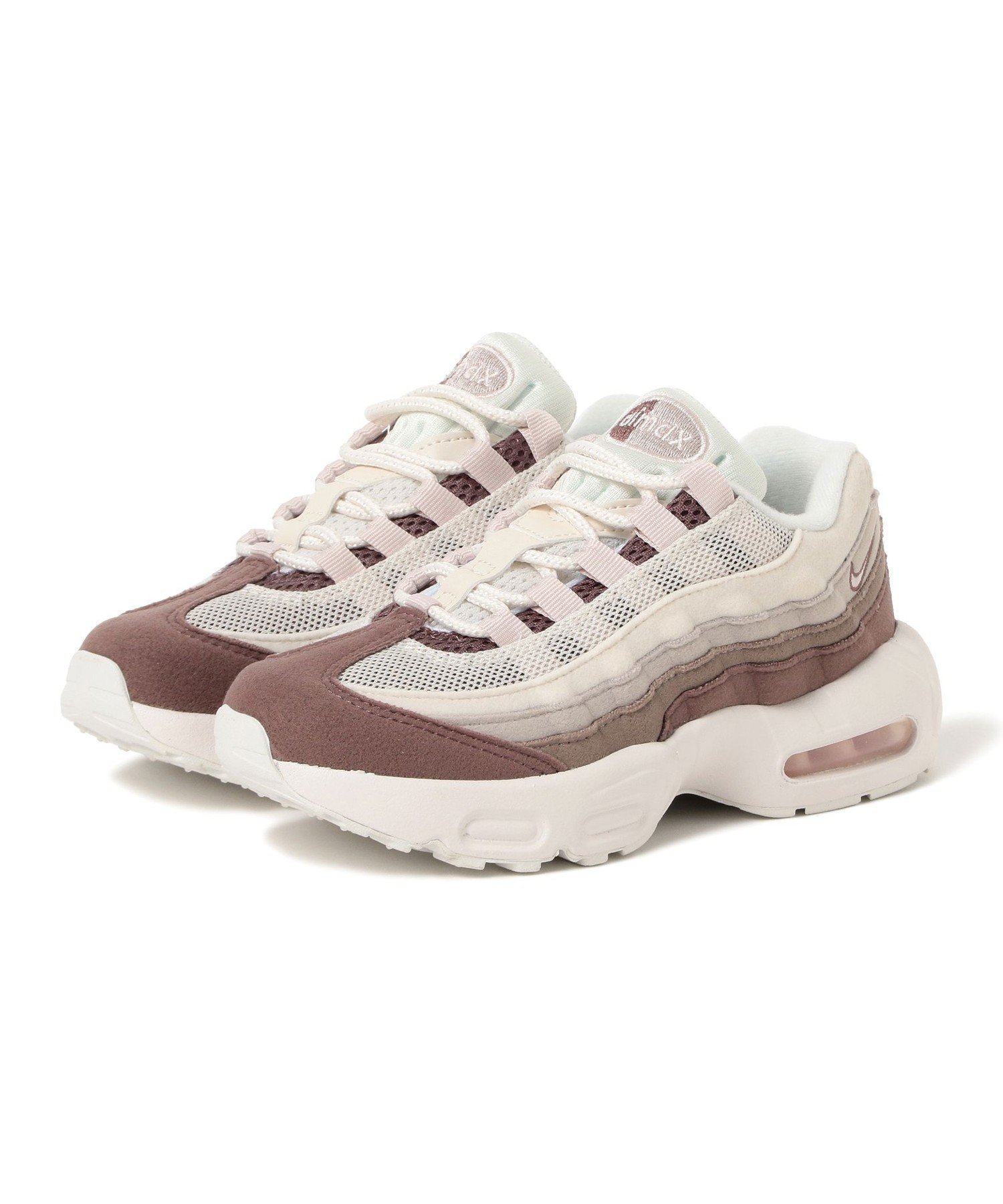 【こども ビームス/コドモ ビームス / KIDS】のNIKE / エア マックス 95(17~22cm) 通学 通園 新学期 26SS インテリア・キッズ・メンズ・レディースファッション・服の通販 founy(ファニー) 　ファッション　Fashion　キッズファッション　Fashion for Kids　2026年　2026　おすすめ　Recommended / Our Picks　クッション　Cushion, Throw Pillow　スニーカー　Sneakers, Trainers　メッシュ　Mesh, Net Fabric　PHANTOM/SILT RED-TAT|ID: prp329100004877465 ipo3291000000036384053