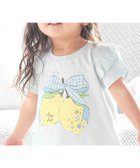 【ベベ オンライン ストア/BEBE ONLINE STORE / KIDS】の【スララク/防汚加工/オーガニックコットン】ときめき女の子半袖Tシャツ(80~130cm) 人気、トレンドファッション・服の通販 founy(ファニー) ファッション Fashion キッズファッション Fashion for Kids 春 Spring コレクション Collection, Seasonal Line フリル Frill, Ruffle フレンチ French, French Style フロント Front, Front Design 半袖 Short Sleeve, Half Sleeve モチーフ Motif, Design Theme リボン Ribbon, Bow S/S・春夏 SS, Spring/Summer, Warm Season 夏 Summer エレガント 上品 Elegant 2026年 2026 thumbnail 水色×リボンとレモン×肩フリル|ID: prp329100004877468 ipo3291000000036384067