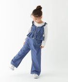 【グローバルワーク/GLOBAL WORK / KIDS】のトクトク3SETUPリブT/100-120cm展開/625172 人気、トレンドファッション・服の通販 founy(ファニー) ファッション Fashion キッズファッション Fashion for Kids インナー Innerwear カットソー Cut and Sewn Top キャミソール Camisole, Spaghetti Strap Top ショート Short, Short Length ツイル Twist, Twisted Detail デニム Denim, Jeans Material フリル Frill, Ruffle ペプラム Peplum, Flared Hem ボトム Bottoms, Lower Wear ワイド Wide, Wide Fit thumbnail 中濃デニムブルー85|ID: prp329100004877473 ipo3291000000036384092