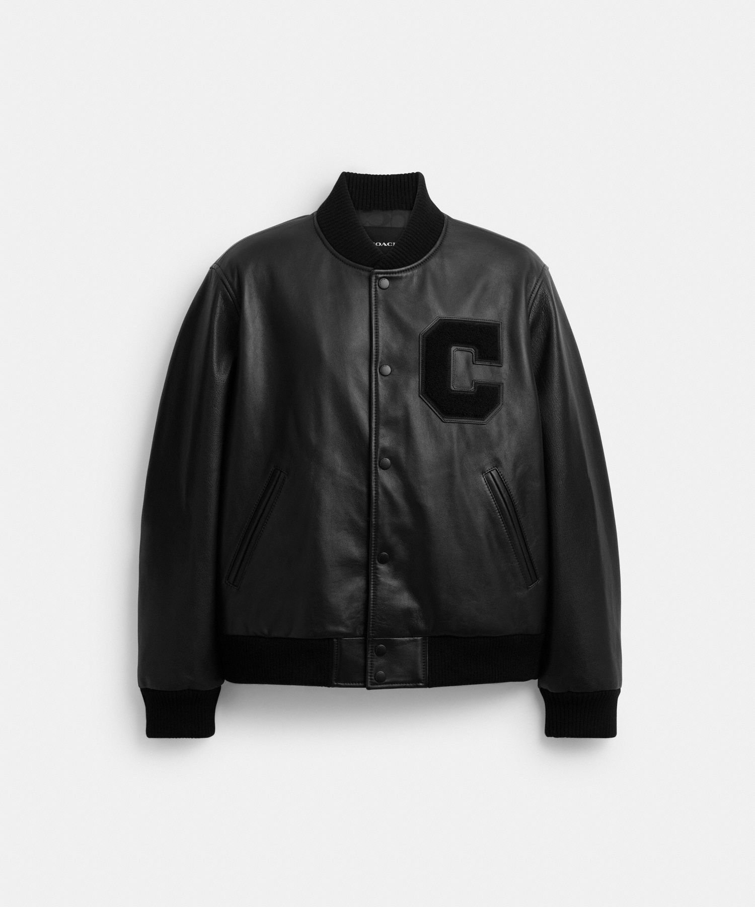 【コーチ/COACH / MEN】の【公式】レザー バーシティ ジャケット 人気、トレンドファッション・服の通販 founy(ファニー) 　ファッション　Fashion　メンズファッション　Fashion for Men　アウトレット　Outlet / Clearance　アクリル　Acrylic Material　シューズ　Shoes, Footwear　ジャケット　Jacket, Outerwear　スリーブ　Sleeve, Long Sleeve / Short Sleeve　ポケット　Pocket, Pocket Detail　メンズ　Men's, Menswear　財布　Wallet, Purse　 other-1|ID: prp329100004877483 ipo3291000000036384137