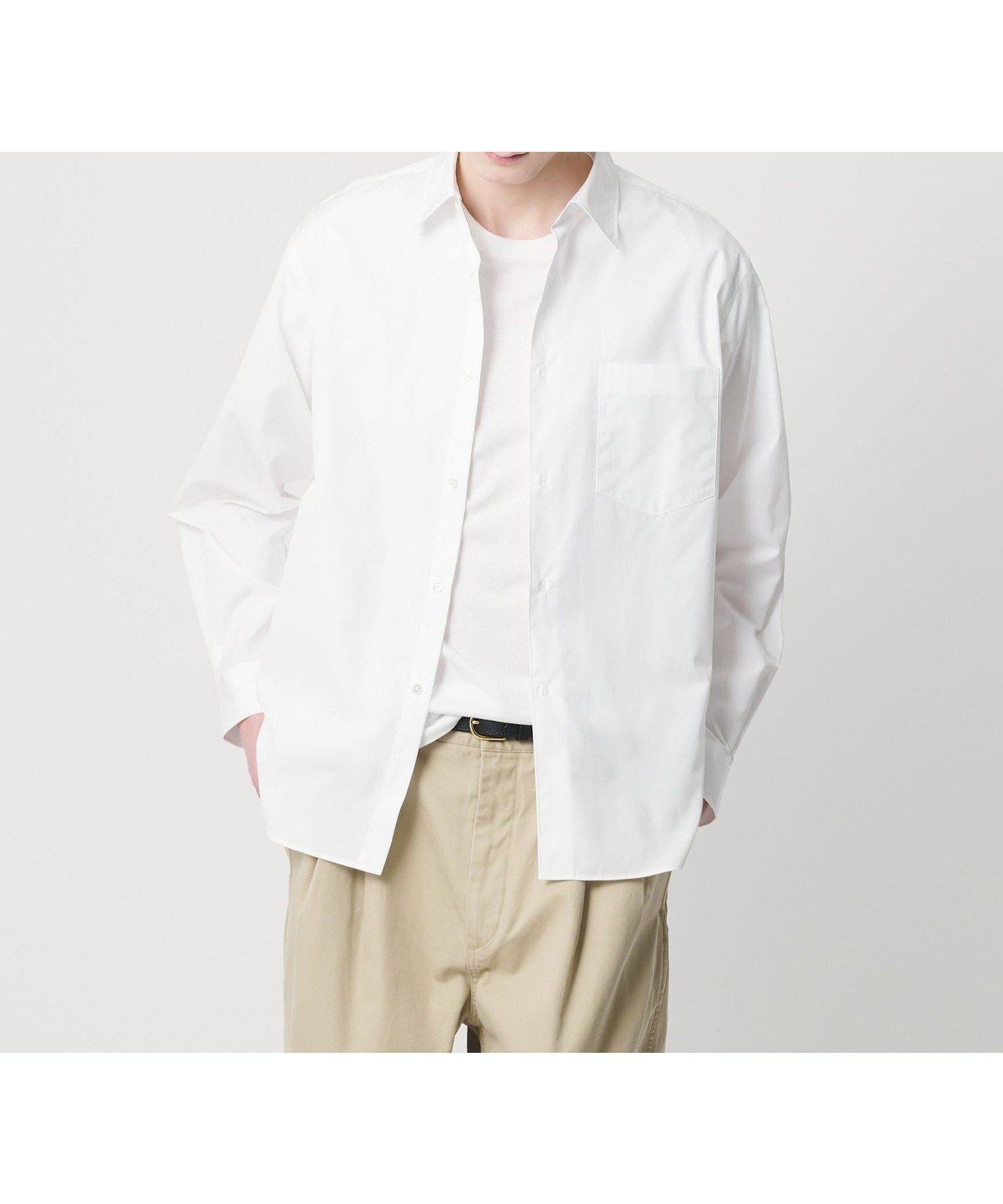 【ビューティ&ユース ユナイテッドアローズ/BEAUTY&YOUTH / UNITED ARROWS / MEN】のHI-LINE 120/2 ブロード レギュラー シャツ FORM型 インテリア・キッズ・メンズ・レディースファッション・服の通販 founy(ファニー) 　ファッション　Fashion　メンズファッション　Fashion for Men　ストライプ　Stripe, Striped Pattern　スニーカー　Sneakers, Trainers　スラックス　Slacks, Dress Pants　ドレス　Dress, One-Piece　バランス　Balance, Style Balance　ブロード　Broadcloth, Fine Cotton　モダン　Modern, Contemporary　レギュラー　Regular, Standard Fit　ワイド　Wide, Wide Fit　ワーク　Workwear, Utility Style　エレガント 上品　Elegant　WHITE|ID: prp329100004877490 ipo3291000000036384166