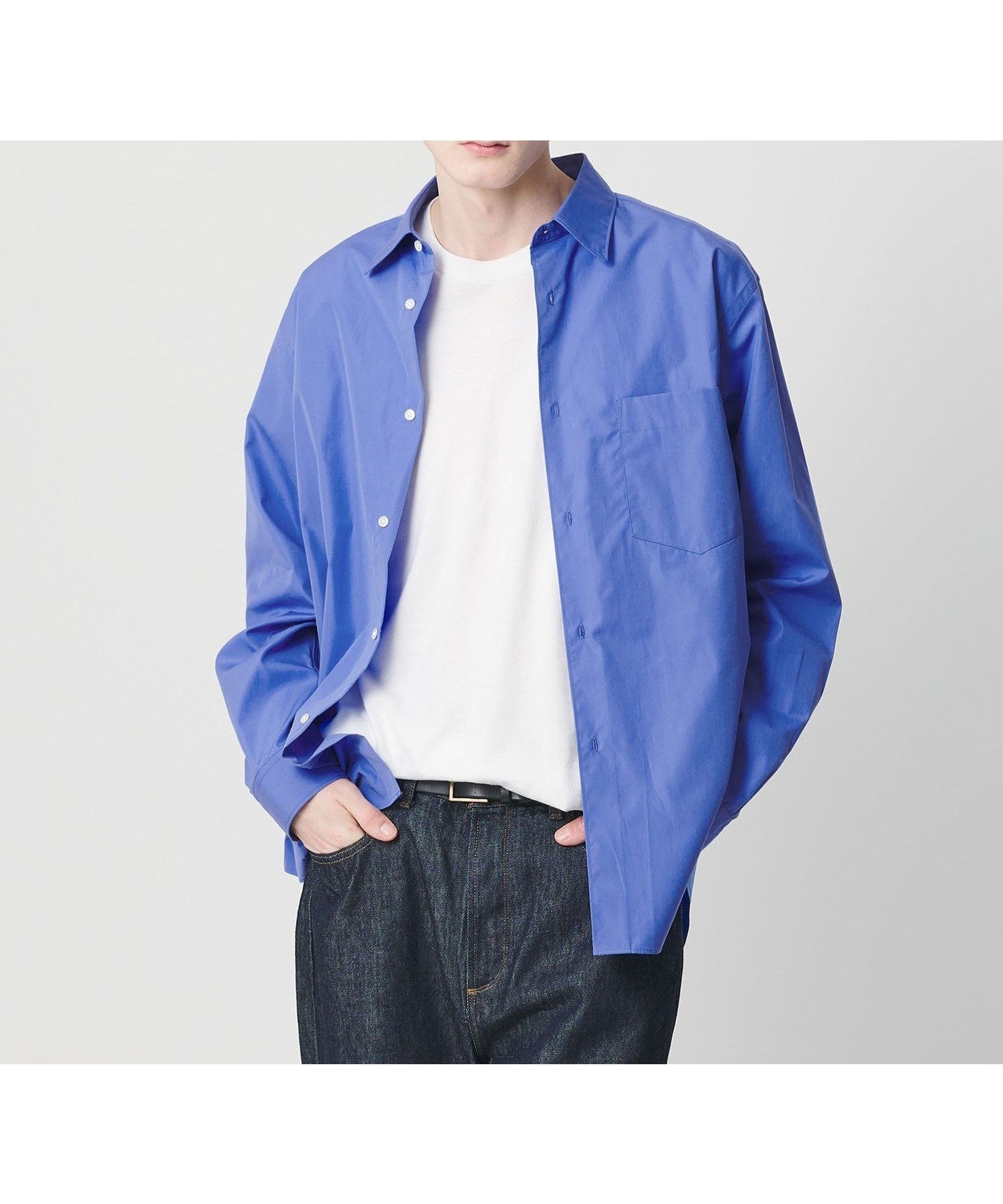 【ビューティ&ユース ユナイテッドアローズ/BEAUTY&YOUTH / UNITED ARROWS / MEN】のHI-LINE 120/2 ブロード レギュラー シャツ FORM型 インテリア・キッズ・メンズ・レディースファッション・服の通販 founy(ファニー) 　ファッション　Fashion　メンズファッション　Fashion for Men　ストライプ　Stripe, Striped Pattern　スニーカー　Sneakers, Trainers　スラックス　Slacks, Dress Pants　ドレス　Dress, One-Piece　バランス　Balance, Style Balance　ブロード　Broadcloth, Fine Cotton　モダン　Modern, Contemporary　レギュラー　Regular, Standard Fit　ワイド　Wide, Wide Fit　ワーク　Workwear, Utility Style　エレガント 上品　Elegant　COBALT|ID: prp329100004877490 ipo3291000000036384169