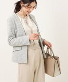 【アー ヴェー ヴェー/a.v.v】のカルゼストレッチツイードノーカラージャケット 人気、トレンドファッション・服の通販 founy(ファニー) ファッション Fashion レディースファッション Fashion for Women アウター Coat / Outerwear Collection レディースジャケット・軽アウター Jackets ノーカラージャケット / シンプル上品コーデ Collarless Jackets シルバー Silver, Metallic Silver ジャケット Jacket, Outerwear ストレッチ Stretch, Stretchy Fabric ツイード Twill, Twill Weave 人気 Popular, Best Seller パターン Pattern, Design Print 楽ちん Easy Fit, Comfortable 再入荷 Restock / Back in Stock おすすめ Recommended / Our Picks エレガント 上品 Elegant セレモニー Ceremony 入学式 Entrance Ceremony 卒業式 Graduation Ceremony ビジネス 仕事 通勤 Business / Work / Commuting thumbnail ベージュ|ID: prp329100004877495 ipo3291000000036384185