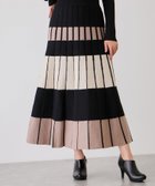 【ジャイロ/JAYRO】のボーダー配色ニットスカート 人気、トレンドファッション・服の通販 founy(ファニー) ファッション Fashion レディースファッション Fashion for Women スカート Skirts シンプル Simple, Minimal タートル Turtleneck, Turtle Collar フレア Flare, Flared ボーダー Border, Stripe ポケット Pocket, Pocket Detail A/W・秋冬 Autumn/Winter おすすめ Recommended / Our Picks thumbnail ベージュ(27)|ID: prp329100004877503 ipo3291000000036384221