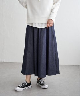 【イッカ/ikka】の8枚ハギボリュームスカート 人気、トレンドファッション・服の通販 founy(ファニー) ファッション Fashion レディースファッション Fashion for Women スカート Skirts デニム Denim, Jeans Material フレア Flare, Flared フレアースカート Flared Skirt, A-Line Skirt |ID:prp329100004877505