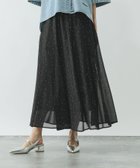 【グローバルワーク/GLOBAL WORK】のエアリーリラックスフレアスカート/147678 人気、トレンドファッション・服の通販 founy(ファニー) ファッション Fashion レディースファッション Fashion for Women スカート Skirts Aライン・フレアスカート A-Line & Flared Skirts シンプル Simple, Minimal ジャケット Jacket, Outerwear デニム Denim, Jeans Material ブルゾン Blouson, Bomber Jacket メタル Metal, Metal Parts エレガント 上品 Elegant 楽ちん Easy Fit, Comfortable thumbnail ブラックドット01|ID: prp329100004877507 ipo3291000000036384247