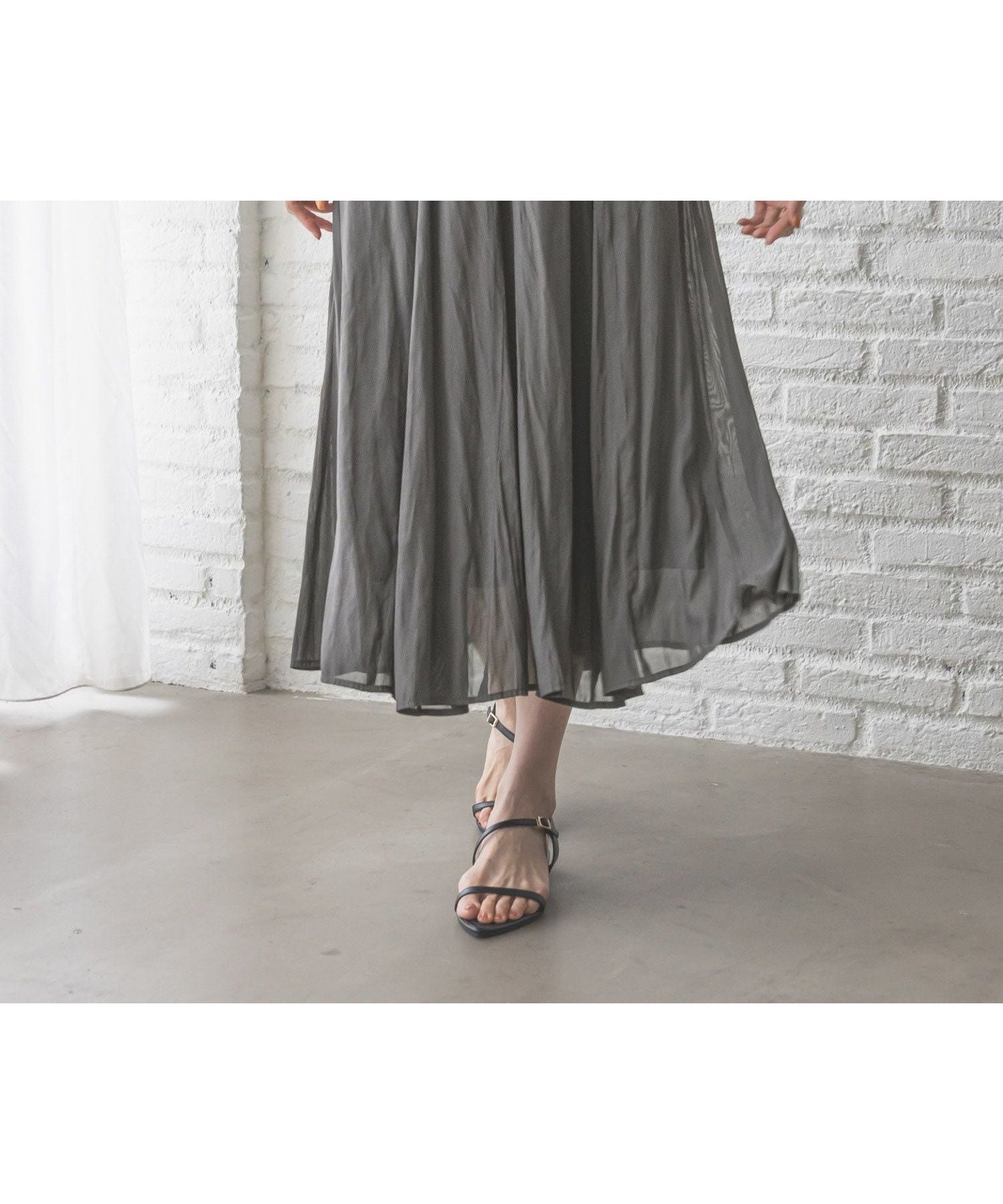 【グローバルワーク/GLOBAL WORK】のエアリーリラックスフレアスカート/147678 インテリア・キッズ・メンズ・レディースファッション・服の通販 founy(ファニー) 　ファッション　Fashion　レディースファッション　Fashion for Women　スカート　Skirts　Aライン・フレアスカート　A-Line & Flared Skirts　シンプル　Simple, Minimal　ジャケット　Jacket, Outerwear　デニム　Denim, Jeans Material　ブルゾン　Blouson, Bomber Jacket　メタル　Metal, Metal Parts　エレガント 上品　Elegant　楽ちん　Easy Fit, Comfortable　スミクロ19|ID: prp329100004877507 ipo3291000000036384252