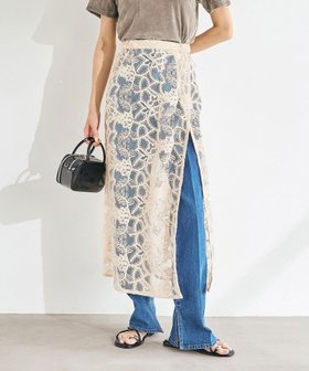 【ユナイテッドアローズ/UNITED ARROWS】のレース レイヤード スカート 人気、トレンドファッション・服の通販 founy(ファニー) ファッション Fashion レディースファッション Fashion for Women スカート Skirts 秋 Autumn スリット Slit, Slit Detail デニム Denim, Jeans Material トレンド Trend, Trending Now ボトム Bottoms, Lower Wear レース Lace, Lace Fabric ワイド Wide, Wide Fit アウトレット Outlet / Clearance おすすめ Recommended / Our Picks 夏 Summer |ID:prp329100004877508