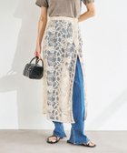 【ユナイテッドアローズ/UNITED ARROWS】のレース レイヤード スカート 人気、トレンドファッション・服の通販 founy(ファニー) ファッション Fashion レディースファッション Fashion for Women スカート Skirts 秋 Autumn スリット Slit, Slit Detail デニム Denim, Jeans Material トレンド Trend, Trending Now ボトム Bottoms, Lower Wear レース Lace, Lace Fabric ワイド Wide, Wide Fit アウトレット Outlet / Clearance おすすめ Recommended / Our Picks 夏 Summer thumbnail OFF WHITE|ID: prp329100004877508 ipo3291000000036384257