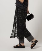 【ユナイテッドアローズ/UNITED ARROWS】のレース レイヤード スカート 人気、トレンドファッション・服の通販 founy(ファニー) ファッション Fashion レディースファッション Fashion for Women スカート Skirts 秋 Autumn スリット Slit, Slit Detail デニム Denim, Jeans Material トレンド Trend, Trending Now ボトム Bottoms, Lower Wear レース Lace, Lace Fabric ワイド Wide, Wide Fit アウトレット Outlet / Clearance おすすめ Recommended / Our Picks 夏 Summer thumbnail BLACK|ID: prp329100004877508 ipo3291000000036384258