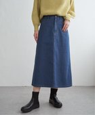 【イッカ/ikka】のデニムロングスカート 人気、トレンドファッション・服の通販 founy(ファニー) ファッション Fashion レディースファッション Fashion for Women スカート Skirts ロングスカート Long Skirts / Maxi & Midi Skirts シンプル Simple, Minimal ストレッチ Stretch, Stretchy Fabric スリット Slit, Slit Detail デニム Denim, Jeans Material ベーシック Basic, Essential ポケット Pocket, Pocket Detail ロング Long, Long-Length thumbnail ブルー|ID: prp329100004877509 ipo3291000000036384262