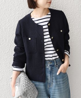 【シップス フォー ウィメン/SHIPS】のSHIPS Colors 手洗い可能 ツイードライク クロップド ジャケット 3 人気、トレンドファッション・服の通販 founy(ファニー) ファッション Fashion レディースファッション Fashion for Women アウター Coat / Outerwear Collection レディースジャケット・軽アウター Jackets イエロー Yellow クロップド Cropped, Short Length ジャケット Jacket, Outerwear ツイード Twill, Twill Weave デニム Denim, Jeans Material 人気 Popular, Best Seller バランス Balance, Style Balance メンズ Men's, Menswear アウトレット Outlet / Clearance ビジネス 仕事 通勤 Business / Work / Commuting |ID:prp329100004878452