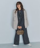 【ビームス ハート/BEAMS HEART】の【洗濯可】オーバー デニム ジャケット 26SS レディース 春アウター ライトアウター 長袖 人気、トレンドファッション・服の通販 founy(ファニー) ファッション Fashion レディースファッション Fashion for Women アウター Coat / Outerwear Collection レディースジャケット・軽アウター Jackets デニムジャケット / カジュアルアウター Denim Jackets 春 Spring ジャケット Jacket, Outerwear スラックス Slacks, Dress Pants デニム Denim, Jeans Material トレンド Trend, Trending Now 長袖 Long Sleeve, Full Sleeve ポケット Pocket, Pocket Detail ミックス Mix, Mixed Style ルーズ Loose, Oversized ロング Long, Long-Length ワイド Wide, Wide Fit 2026年 2026 thumbnail BLACK|ID: prp329100004878465 ipo3291000000036394397