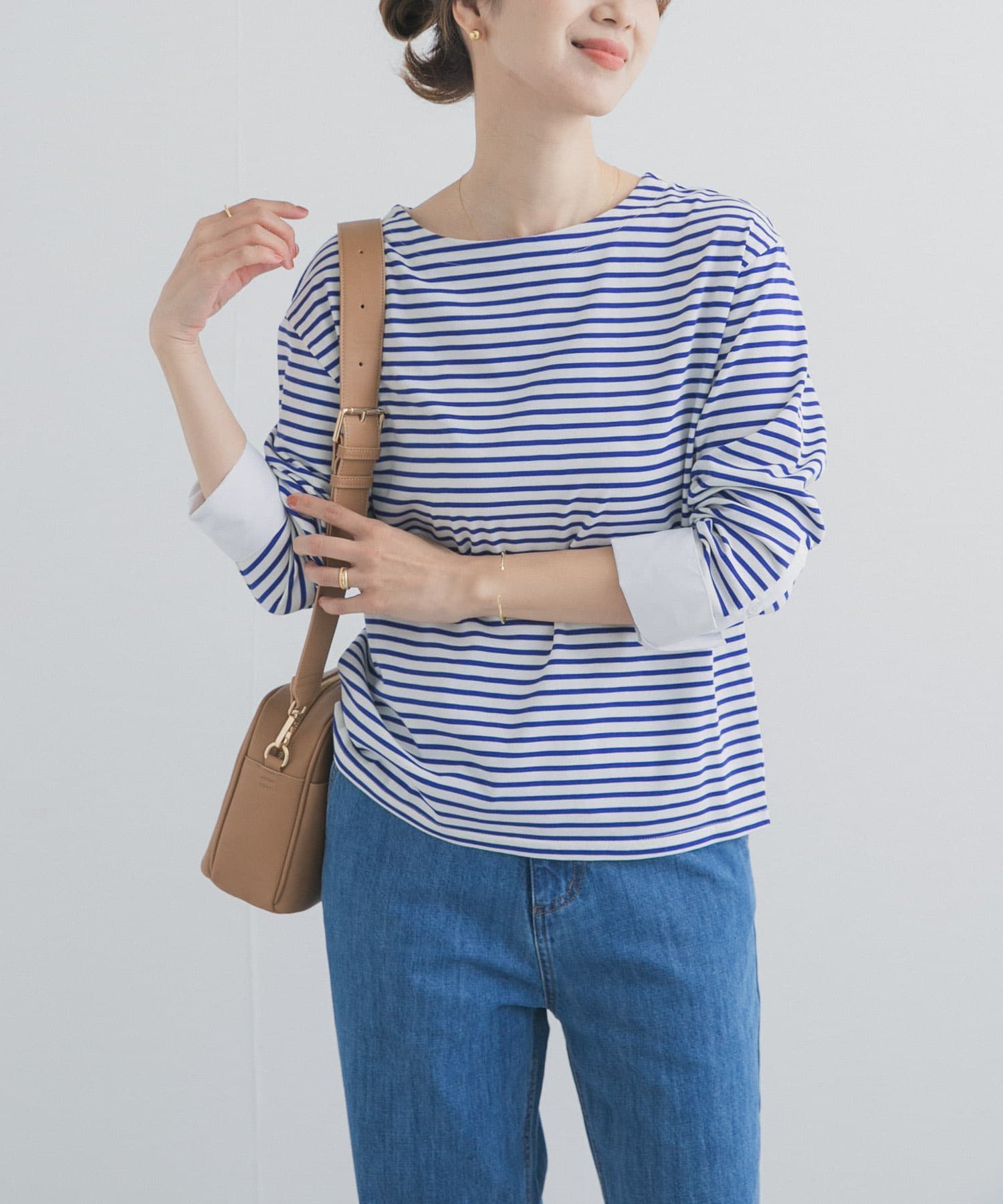 【アーバンリサーチ ドアーズ/URBAN RESEARCH DOORS】のカフスドッキングボーダープルオーバー 人気、トレンドファッション・服の通販 founy(ファニー) ファッション Fashion レディースファッション Fashion for Women トップス・カットソー Cut & Sew Tops カジュアルプルオーバー・ニットトップス Pullovers & Knit Tops / Casual Pullovers 2026年 2026 インナー Innerwear カットソー Cut and Sewn Top カフス Cuff Design カーディガン Cardigan, Knitwear シンプル Simple, Minimal ジャケット Jacket, Outerwear ボーダー Border, Stripe エレガント 上品 Elegant 夏 Summer S/S・春夏 SS, Spring/Summer, Warm Season other-1|ID: prp329100004878484 ipo3291000000036394658