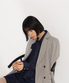 【エヌ ナチュラルビューティーベーシック/N.Natural Beauty basic】のダブルブレストテーラードジャケット 人気、トレンドファッション・服の通販 founy(ファニー) ファッション Fashion レディースファッション Fashion for Women アウター Coat / Outerwear Collection レディースジャケット・軽アウター Jackets テーラードジャケット / 通勤・きれいめスタイル Tailored Jackets & Blazers おすすめ Recommended / Our Picks ストライプ Stripe, Striped Pattern チェック Check, Plaid, Tartan トレンド Trend, Trending Now フロント Front, Front Design メランジ Melange, Mixed Yarn 無地 Plain, Solid Color thumbnail チェック2|ID: prp329100004878486 ipo3291000000036394692