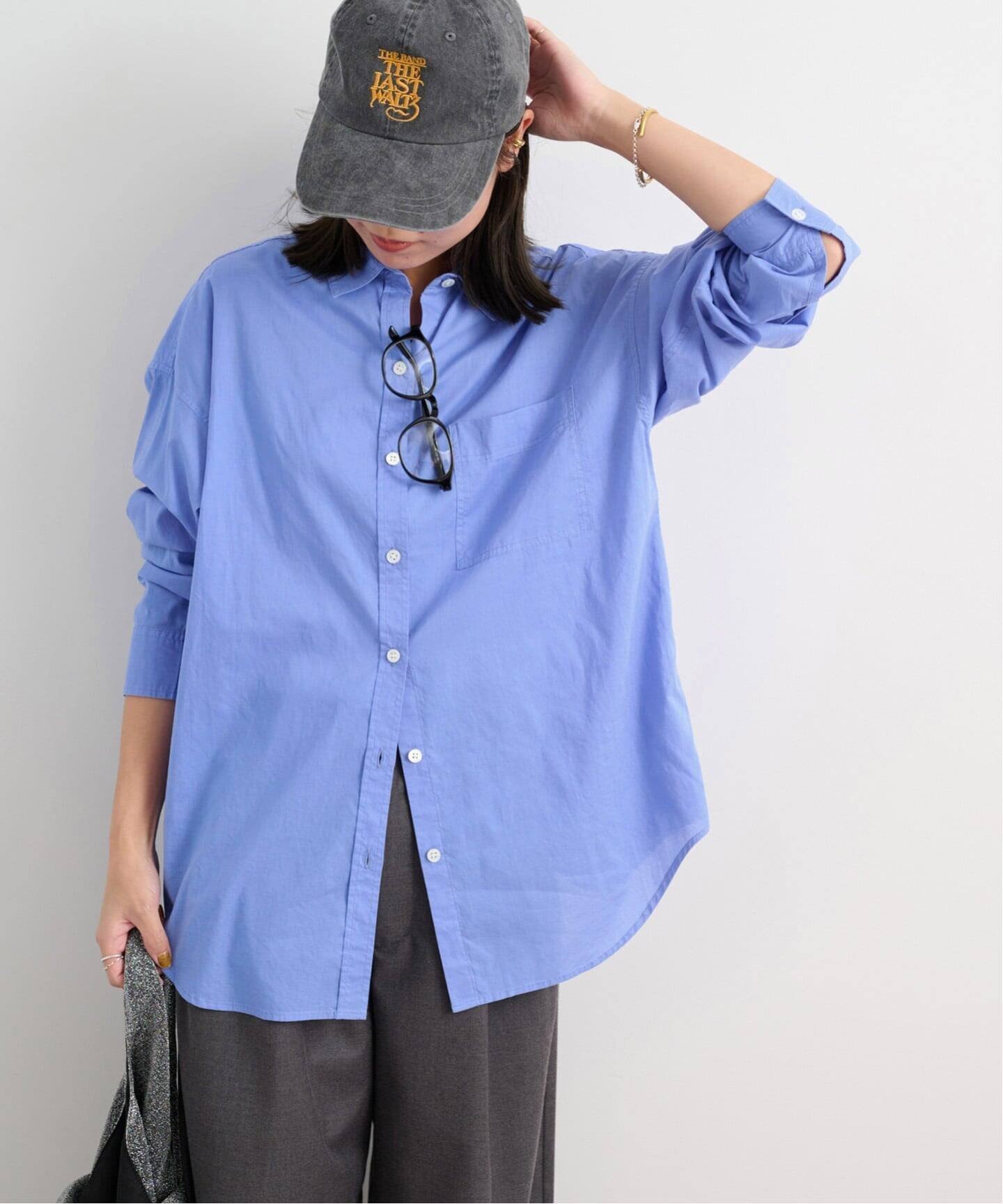 【ジャーナルスタンダード レリューム/JOURNAL STANDARD relume】の《WEB限定追加 》バイオウォッシュオーバーサイズシャツ インテリア・キッズ・メンズ・レディースファッション・服の通販 founy(ファニー) ファッション Fashion レディースファッション Fashion for Women トップス・カットソー Cut & Sew Tops シャツ・ブラウス・オフィスカジュアル Elegant Blouses & Button-Ups 2026年 2026 とろみ Fluid, Flowy Fabric バランス Balance, Style Balance レギュラー Regular, Standard Fit ブルー|ID: prp329100004878504 ipo3291000000036395177