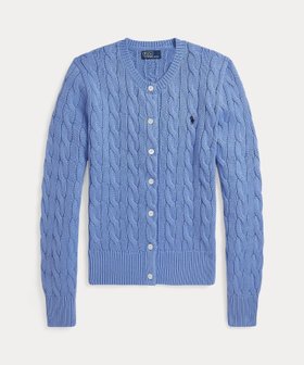 【ラルフローレン/RALPH LAUREN】のケーブルニット コットン クルーネック カーディガン 人気、トレンドファッション・服の通販 founy(ファニー) ファッション Fashion レディースファッション Fashion for Women トップス・カットソー Cut & Sew Tops ニット Knit Tops & Sweaters カーディガン・羽織り Layered Style Cardigans カフス Cuff Design カーディガン Cardigan, Knitwear スリム Slim, Slim Fit フィット Fit, Slim Fit リブニット Rib Knit, Ribbed Knit 長袖 Long Sleeve, Full Sleeve |ID:prp329100004878522