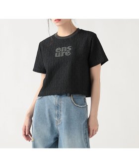 【ビームス ハート/BEAMS HEART】のレース ロゴ Tシャツ 人気、トレンドファッション・服の通販 founy(ファニー) ファッション Fashion レディースファッション Fashion for Women トップス・カットソー Cut & Sew Tops シャツ・ブラウス・オフィスカジュアル Elegant Blouses & Button-Ups ロングTシャツ・Tシャツ Longline T-Shirts & Tees インナー Innerwear キャミソール Camisole, Spaghetti Strap Top コンパクト Compact, Small Size スラックス Slacks, Dress Pants デニム Denim, Jeans Material ミックス Mix, Mixed Style レース Lace, Lace Fabric ロング Long, Long-Length エレガント 上品 Elegant |ID:prp329100004878532