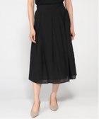 【ダブルフェイス トウキョー/Doubleface Tokyo】のオーガンジータックフレアスカート ブラック|ID: prp329100004878570 ipo3291000000036396608