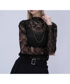 【ハレ/HARE】のドッキングレースシアートップス 人気、トレンドファッション・服の通販 founy(ファニー) ファッション Fashion レディースファッション Fashion for Women トップス・カットソー Cut & Sew Tops おすすめ Recommended / Our Picks イヤリング Earrings インナー Innerwear ウェーブ Wavy Pattern カーゴパンツ Cargo Pants, Utility Pants カーディガン Cardigan, Knitwear キャミワンピース Cami Dress, Slip Dress ジャケット Jacket, Outerwear ストレート Straight, Straight Cut デニム Denim, Jeans Material ネックレス Necklace, Pendant Necklace パッチワーク Patchwork, Mixed Fabric フェミニン Feminine, Girly フレア Flare, Flared モックネック Mock Neck, Short Turtleneck レース Lace, Lace Fabric ロング Long, Long-Length ワイド Wide, Wide Fit エレガント 上品 Elegant thumbnail ブラック09|ID: prp329100004878583 ipo3291000000036396735