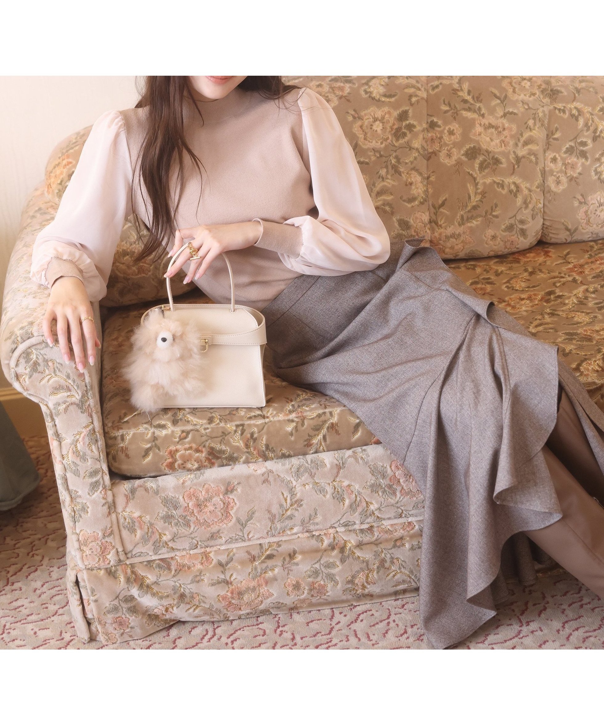 【プロポーション ボディドレッシング/PROPORTION BODY DRESSING】のラッフルディテールスカート 25AW 人気、トレンドファッション・服の通販 founy(ファニー) ファッション Fashion レディースファッション Fashion for Women スカート Skirts 2025年 2025 2025-2026秋冬・A/W Autumn/Winter 2025–26 AW25–26 トレンド Trend, Trending Now ミックス Mix, Mixed Style ラッフル Ruffle, Frill エレガント 上品 Elegant ビジネス 仕事 通勤 Business / Work / Commuting other-1|ID: prp329100004878600 ipo3291000000036396961