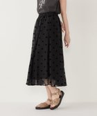 【シップス フォー ウィメン/SHIPS】のSHIPS Colors オーガンジー ドット フレア スカート 人気、トレンドファッション・服の通販 founy(ファニー) ファッション Fashion レディースファッション Fashion for Women スカート Skirts Aライン・フレアスカート A-Line & Flared Skirts オーガンジー Organza Fabric カットソー Cut and Sewn Top シンプル Simple, Minimal ドット Polka Dot, Dot Pattern フレア Flare, Flared メンズ Men's, Menswear アウトレット Outlet / Clearance ビジネス 仕事 通勤 Business / Work / Commuting 2025年 2025 2025春夏・S/S Spring/Summer 2025 SS25 thumbnail ブラック|ID: prp329100004878616 ipo3291000000036397074