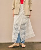 【ベイフロー/BAYFLOW】のラップ見えデザイン レースラップスカート 人気、トレンドファッション・服の通販 founy(ファニー) ファッション Fashion レディースファッション Fashion for Women スカート Skirts おすすめ Recommended / Our Picks サテン Satin, Glossy Fabric デニム Denim, Jeans Material フロント Front, Front Design ブルゾン Blouson, Bomber Jacket ラップ Wrap, Wrap Design リボン Ribbon, Bow レース Lace, Lace Fabric thumbnail ホワイト10|ID: prp329100004878620 ipo3291000000036397109